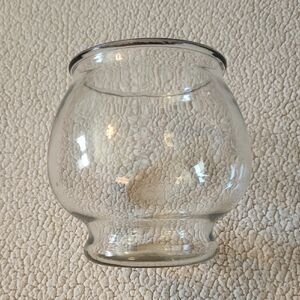 Vibrant Life Footed Glass Fish Bowl